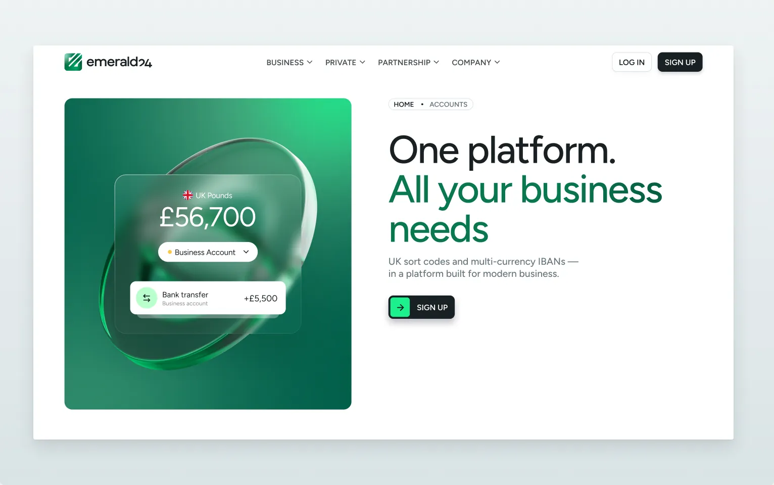 Emerald24 — screen 2