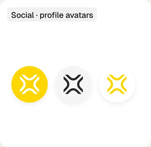 Social · profile avatars