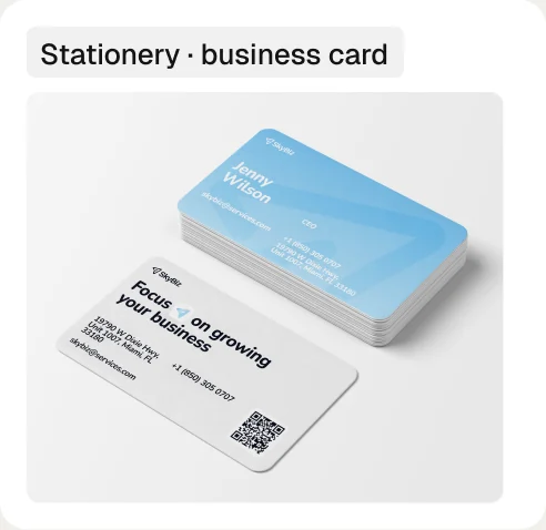 Stationery · business card